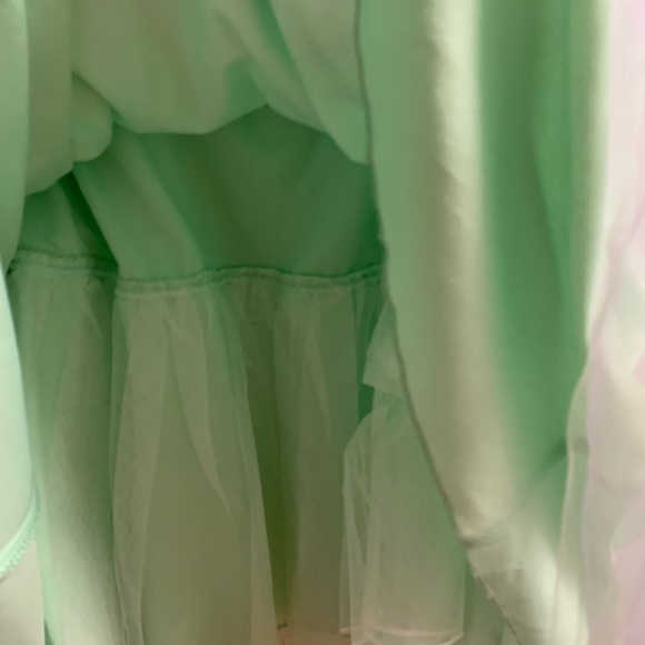 Pastel colored short formal dress - Picture 7 of 12